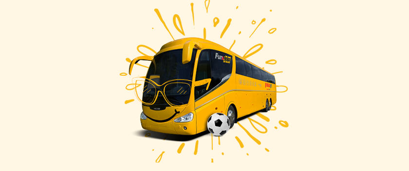 Mieten Sie unseren gelben Bus