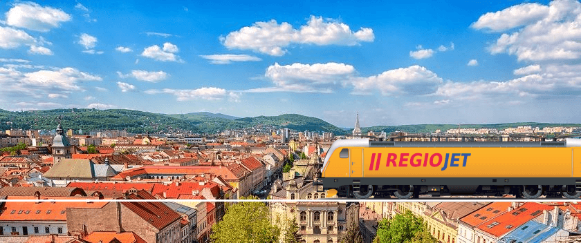 Žlutým vlakem třikrát denně z Prahy do Košic a zpět