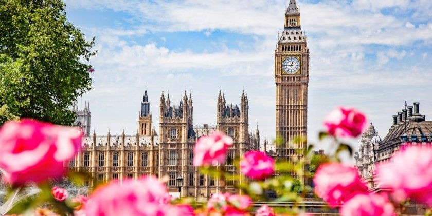 Visit London during spring, tickets from 55,90 €