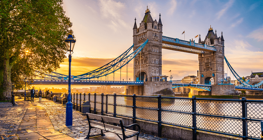 Visit London during autumn, tickets from 39,90 €
