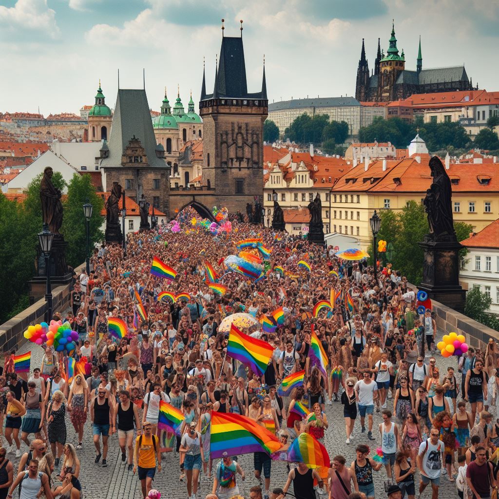 Praha 🏳️‍🌈 11. 8. 2024