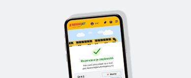 Мобільний додаток RegioJet